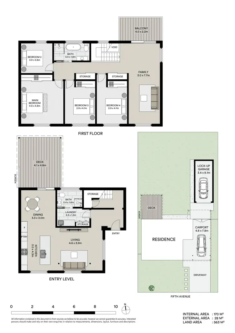 Floorplan of Homely house listing, 8 Fifth Avenue, Toukley NSW 2263