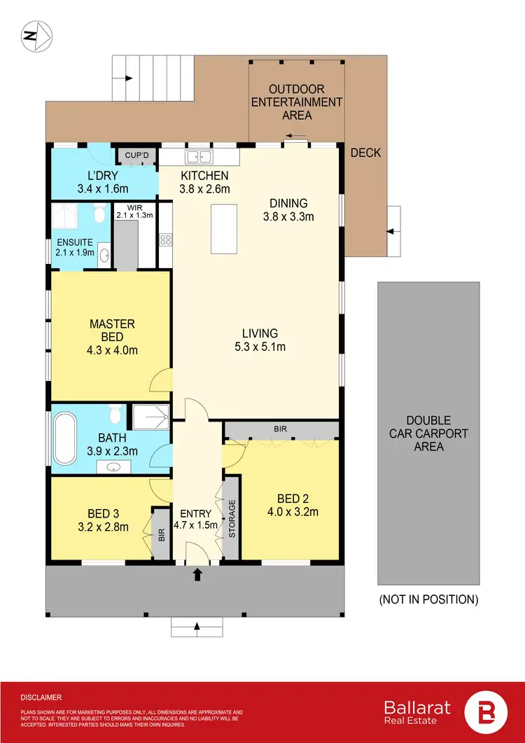 Floorplan of Homely house listing, 611A Havelock Street, Soldiers Hill VIC 3350
