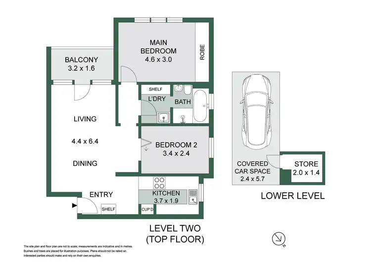 Floorplan of Homely apartment listing, 8/73 Burns Bay Road, Lane Cove NSW 2066