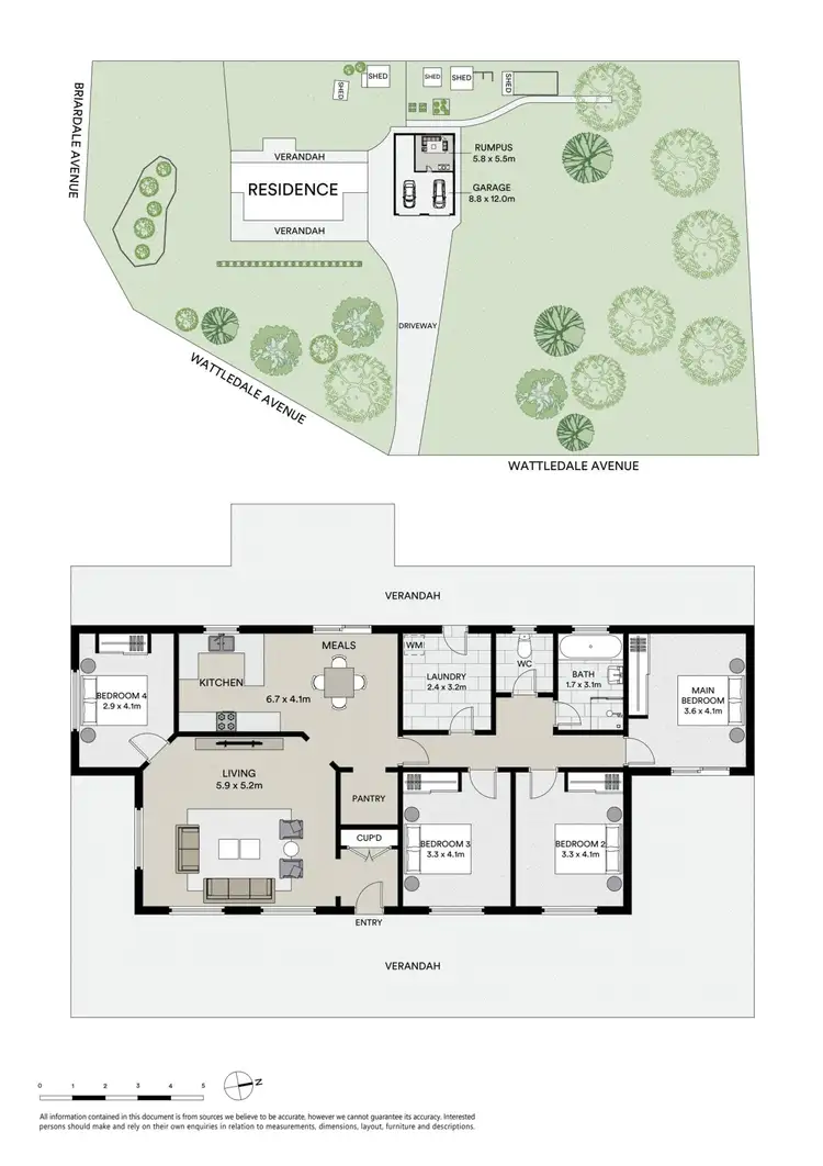 Floorplan of Homely house listing, 32 Wattledale Avenue, Enfield VIC 3352