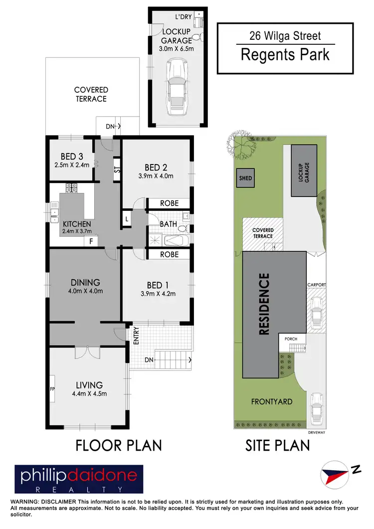 Floorplan of Homely house listing, 26 Wilga Street, Regents Park NSW 2143