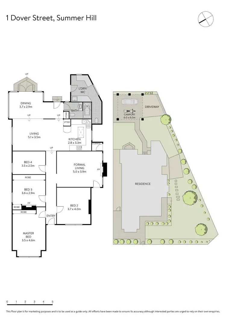 Floorplan of Homely house listing, 1 Dover Street, Summer Hill NSW 2130