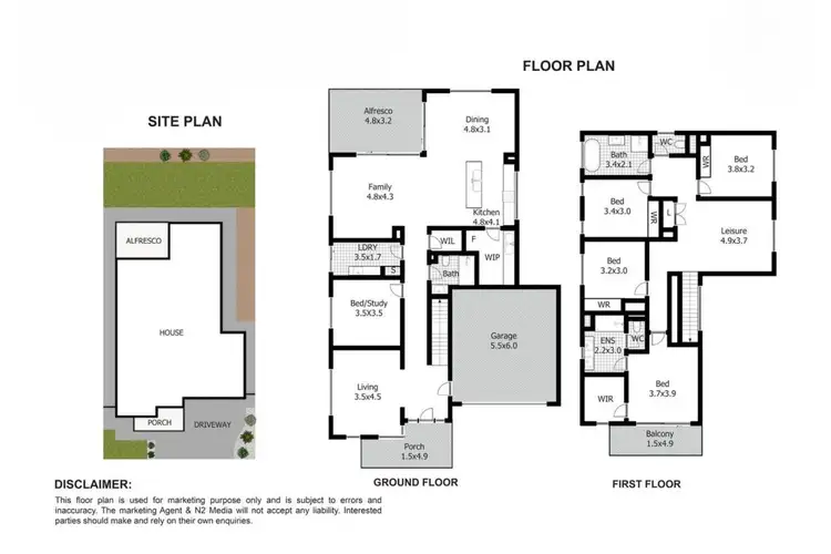 Floorplan of Homely house listing, 235 Elara Boulevard, Marsden Park NSW 2765