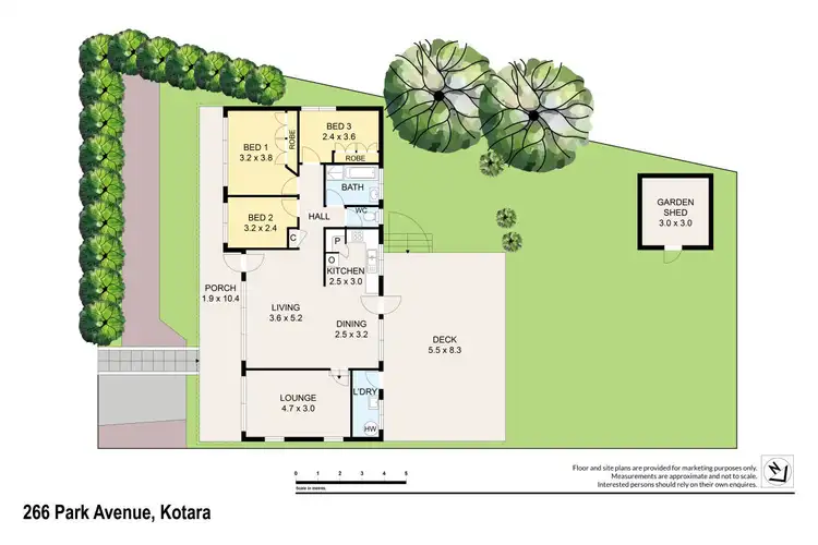 Floorplan of Homely house listing, 266 Park Avenue, Kotara NSW 2289