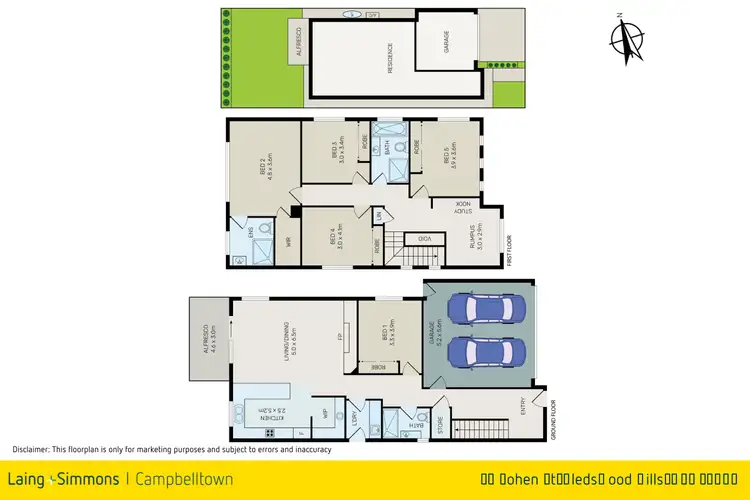 Floorplan of Homely house listing, 74 Cohen Street, Gledswood Hills NSW 2557