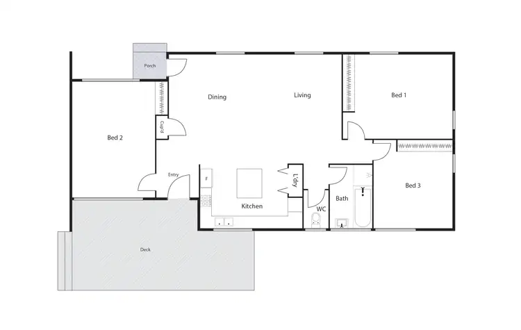Floorplan of Homely house listing, 5 Mason Street, Kambah ACT 2902
