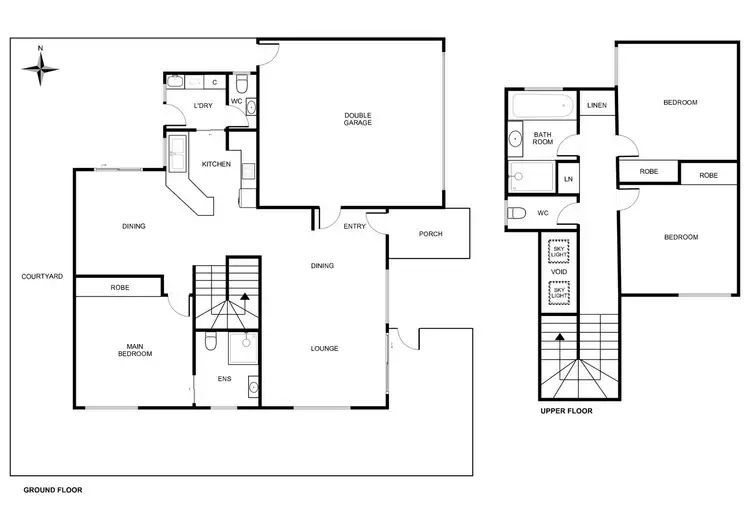 Floorplan of Homely townhouse listing, 4/30 Jemalong Street, Duffy ACT 2611