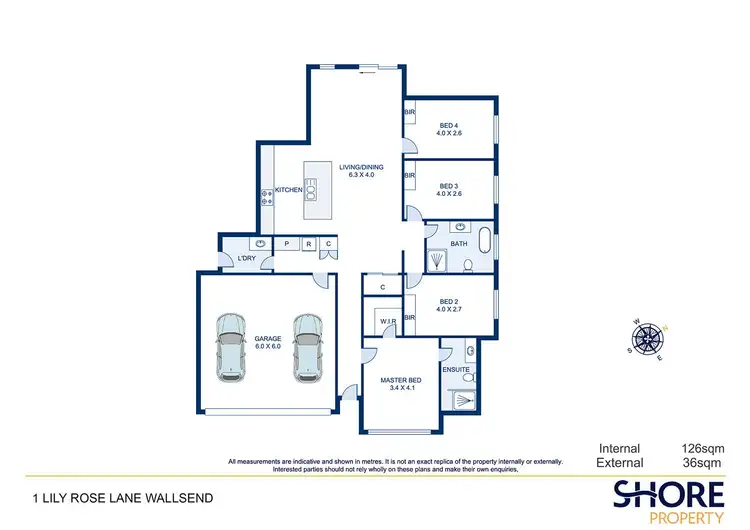 Floorplan of Homely house listing, 1 Lily Rose Lane, Wallsend NSW 2287