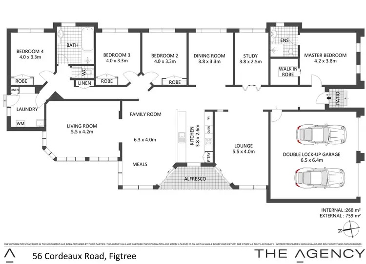 Floorplan of Homely house listing, 56 Cordeaux Road, Figtree NSW 2525