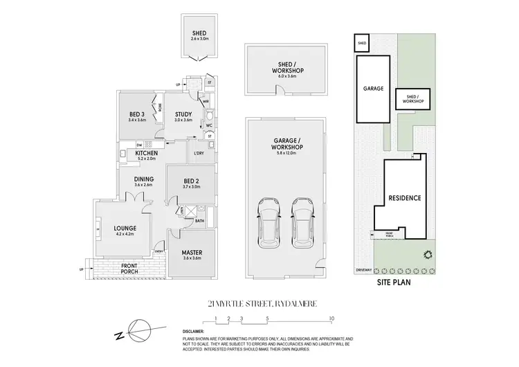 Floorplan of Homely house listing, 21 Myrtle Street, Rydalmere NSW 2116