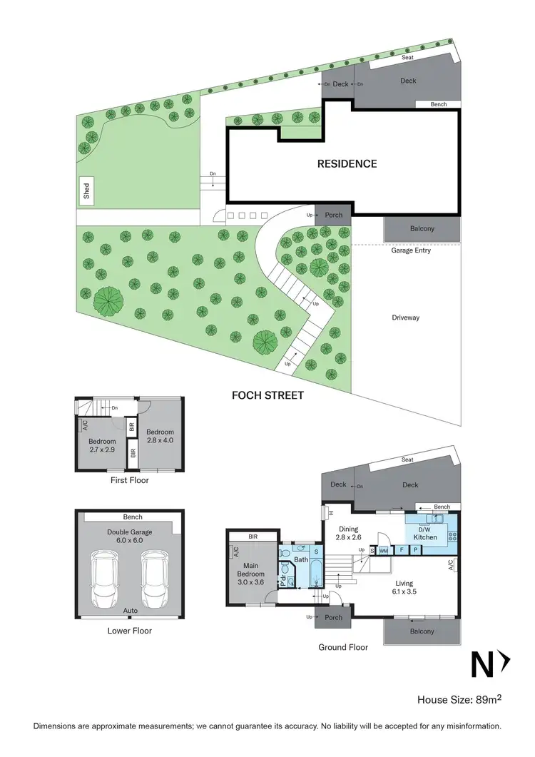 Floorplan of Homely unit listing, 1/41 Foch Street, Box Hill South VIC 3128
