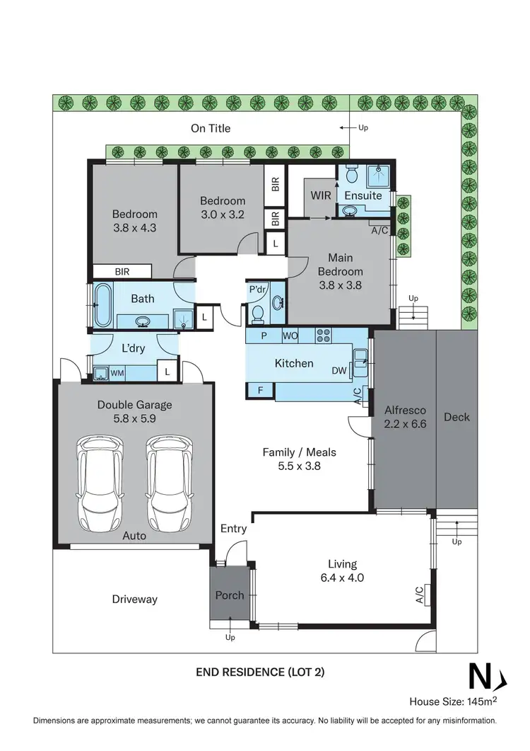Floorplan of Homely townhouse listing, 2/19 Sutton Parade, Mont Albert North VIC 3129