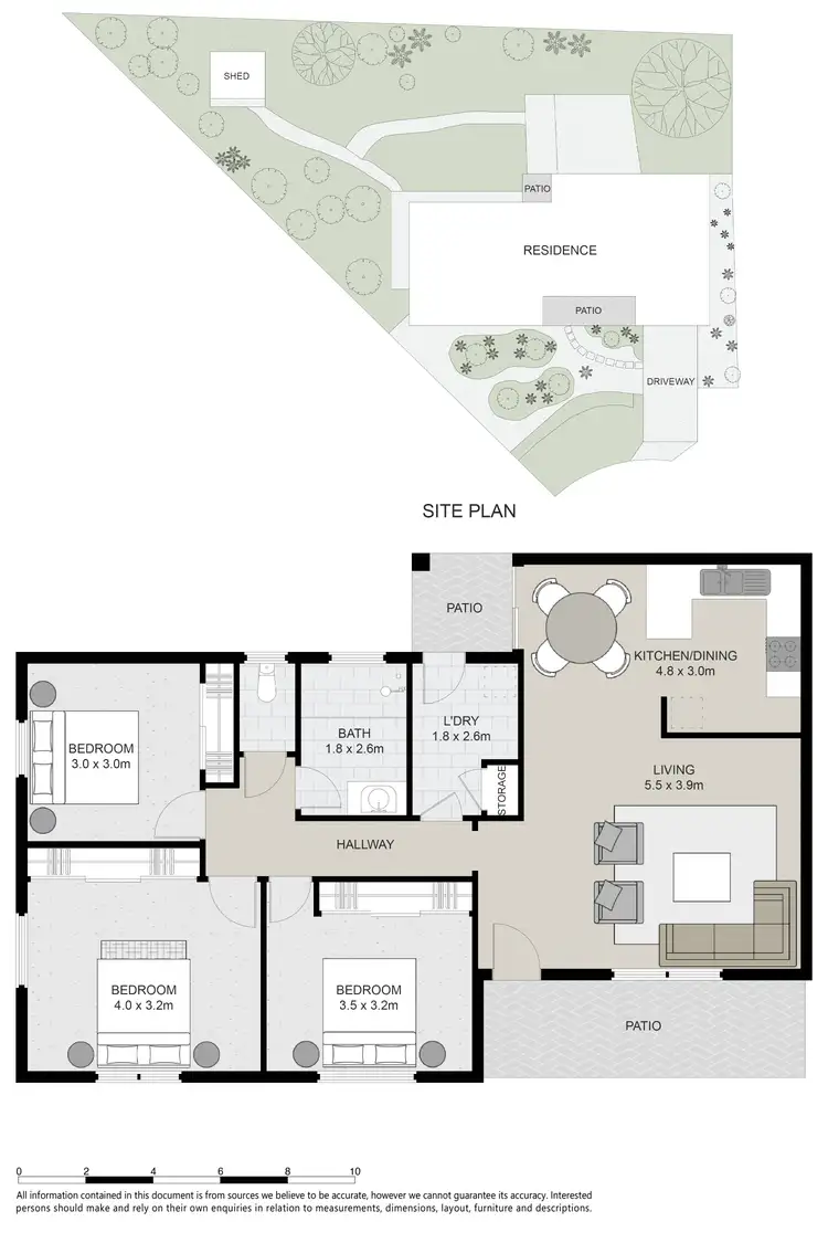 Floorplan of Homely house listing, 4 Beverly Place, Gracemere QLD 4702