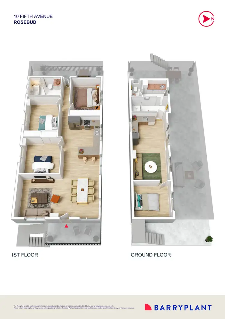 Floorplan of Homely house listing, 10 Fifth Avenue, Rosebud VIC 3939