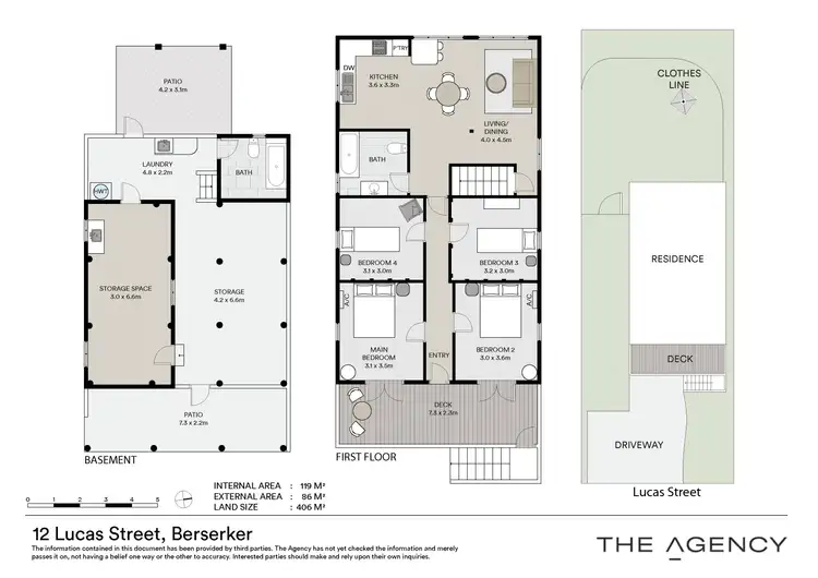 Floorplan of Homely house listing, 12 Lucas Street, Berserker QLD 4701