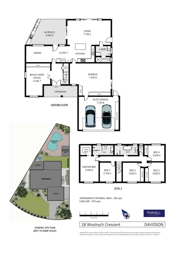 Floorplan of Homely house listing, 18 Woolrych Crescent, Davidson NSW 2085