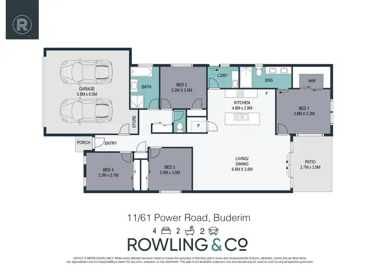 Floorplan of Homely house listing, 11/61 Power Road, Buderim QLD 4556