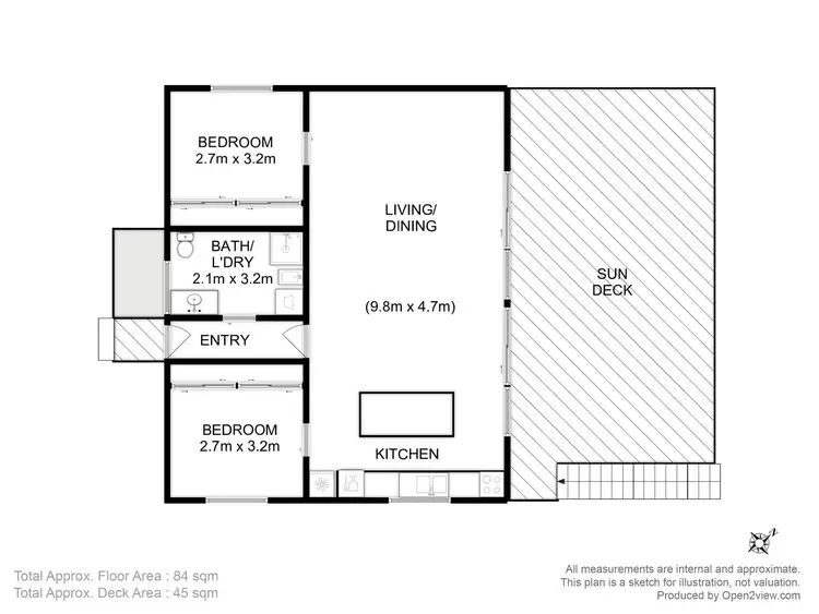 Floorplan of Homely house listing, 25 Falcon Street, Primrose Sands TAS 7173