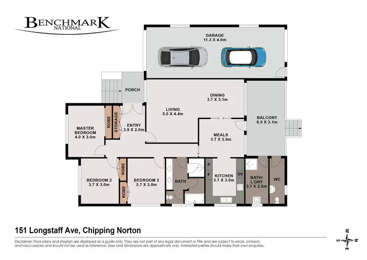 Floorplan of Homely house listing, 151 Longstaff Avenue, Chipping Norton NSW 2170