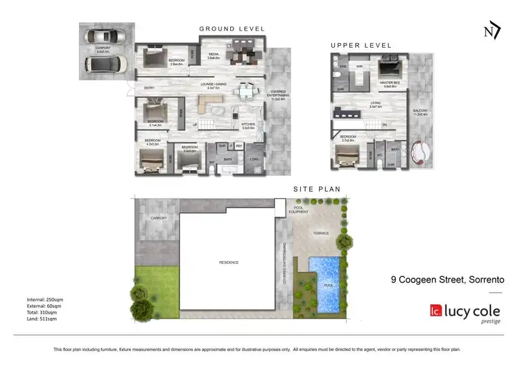 Floorplan of Homely house listing, 9 Coogeen Street, Sorrento QLD 4217