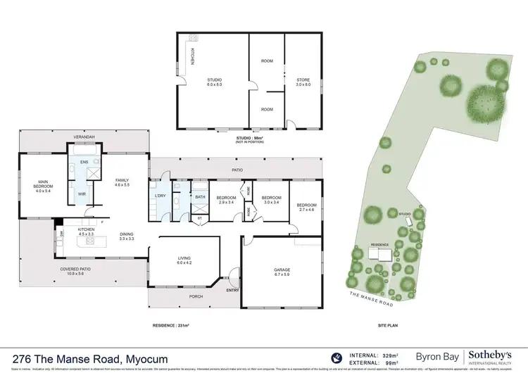 Floorplan of Homely house listing, 276 The Manse Road, Myocum NSW 2481