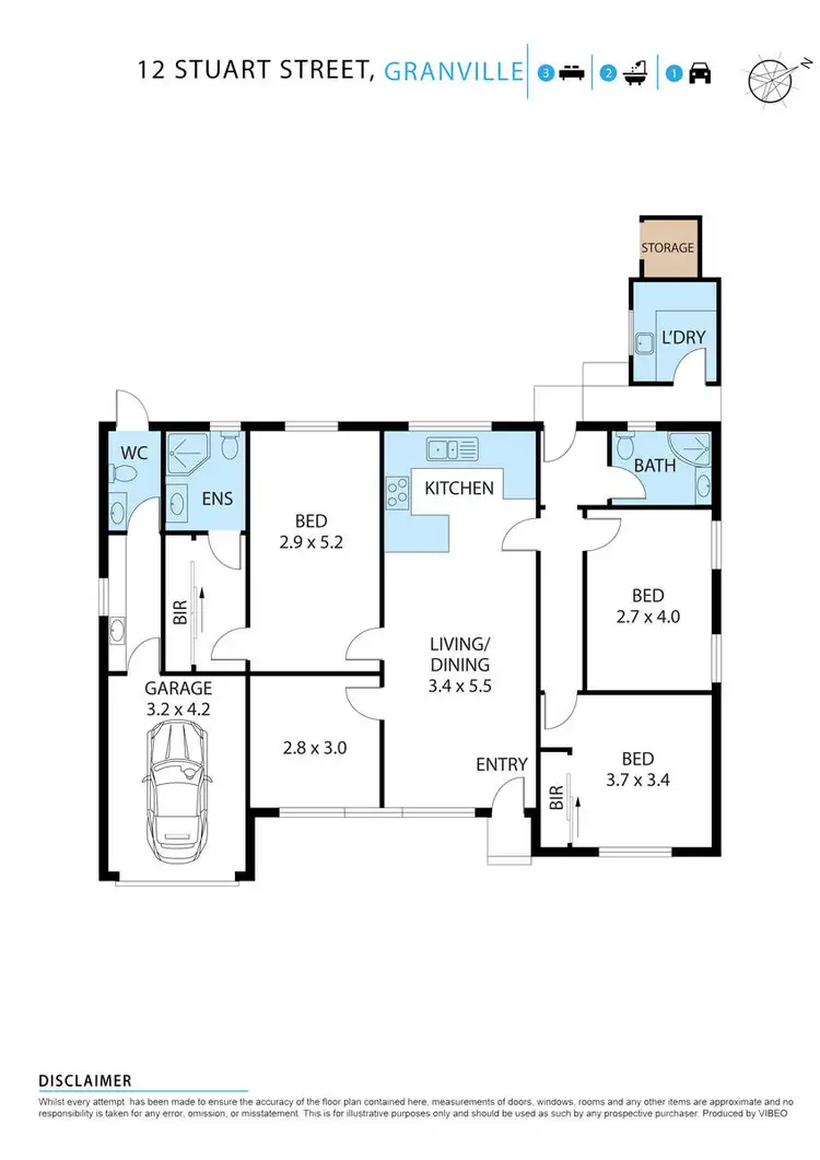 Floorplan of Homely house listing, 12 Stuart Street, Granville NSW 2142