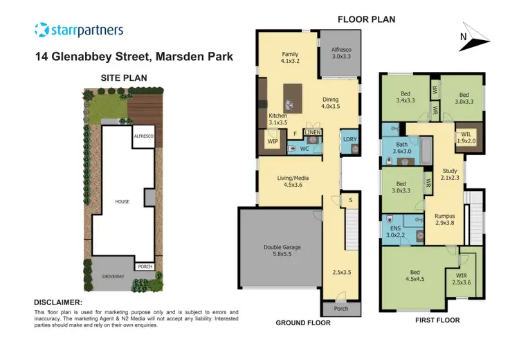Floorplan of Homely house listing, 14 Glenabbey Street, Marsden Park NSW 2765