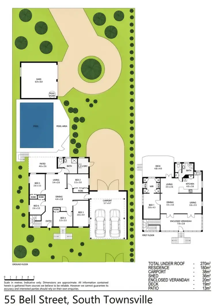 Floorplan of Homely house listing, 55 Bell Street, South Townsville QLD 4810
