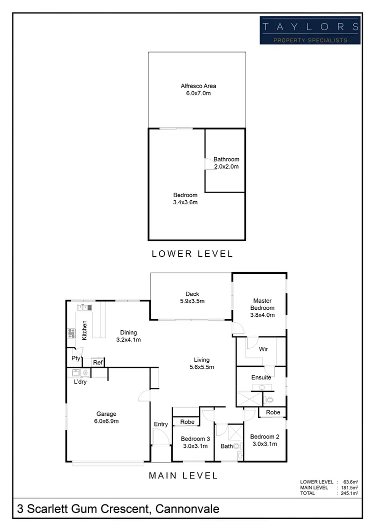 Floorplan of Homely house listing, 3 Scarlet Gum Crescent, Cannonvale QLD 4802