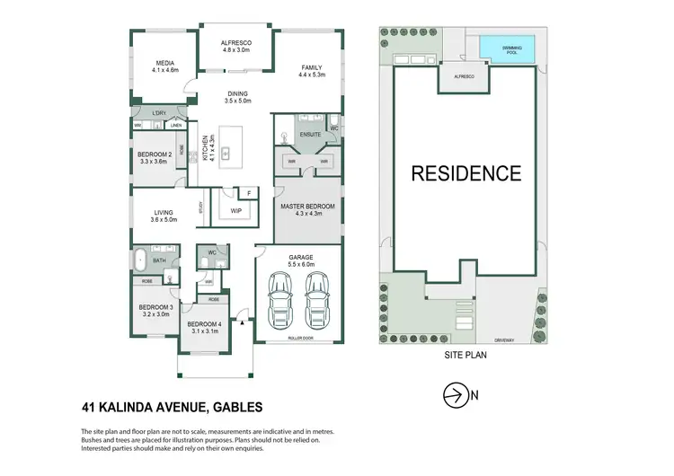 Floorplan of Homely house listing, 41 Kalinda Avenue, Gables NSW 2765