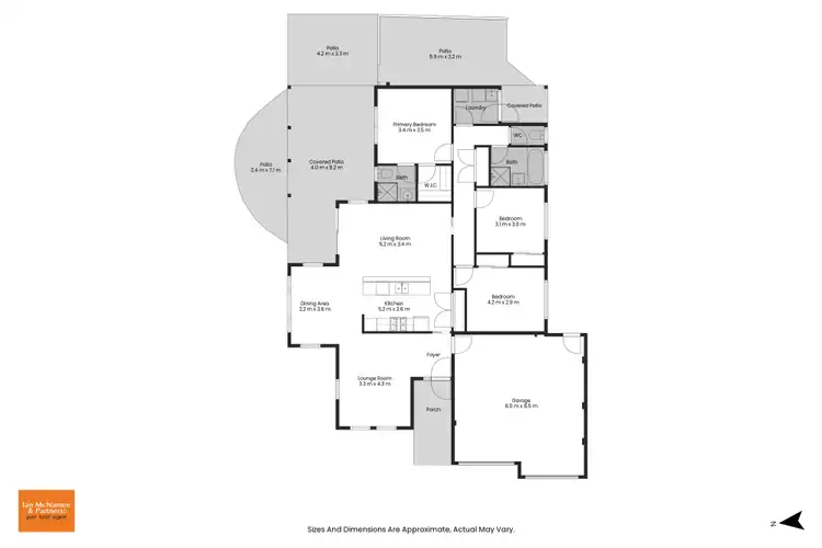 Floorplan of Homely house listing, 64 Stonehaven Circuit, Queanbeyan NSW 2620