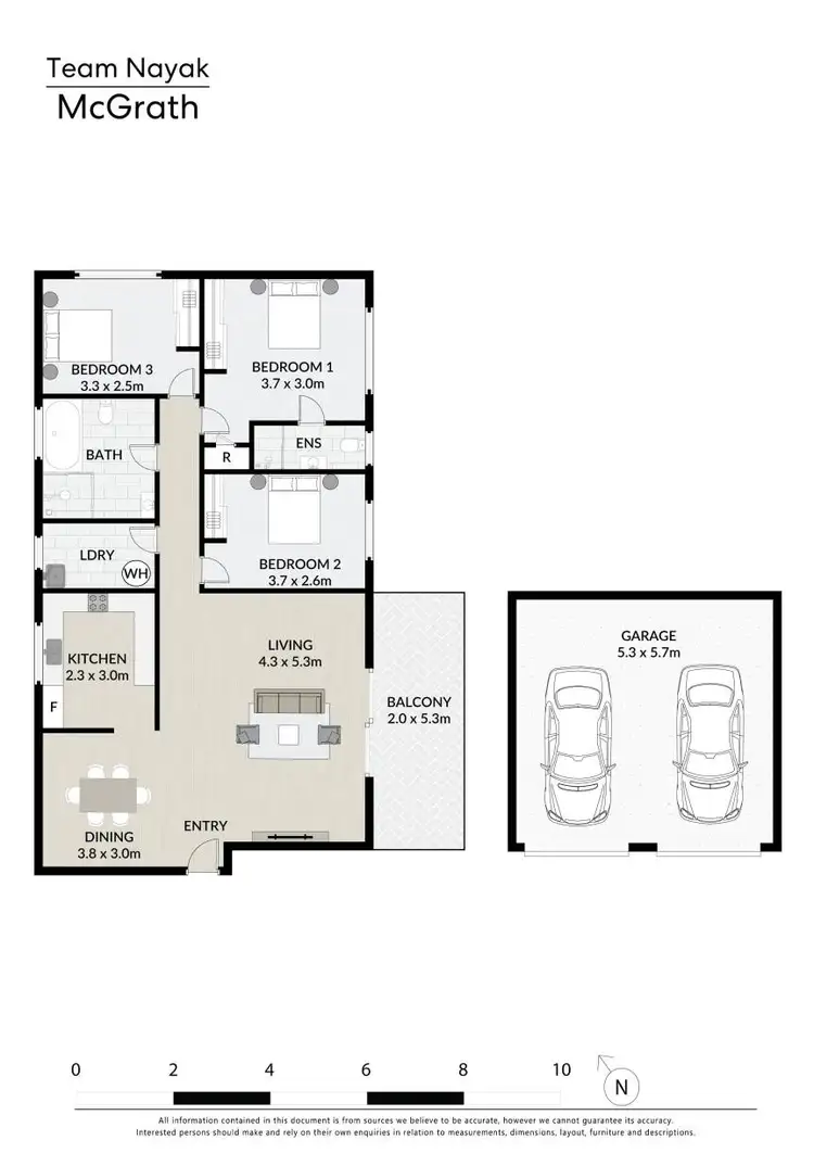 Floorplan of Homely unit listing, 5/30 Park Avenue, Westmead NSW 2145
