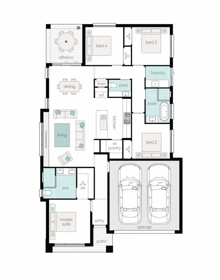 Floorplan of Homely house listing, Address available on request