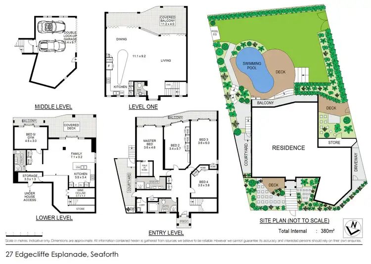 Floorplan of Homely house listing, 27 Edgecliffe Esplanade, Seaforth NSW 2092