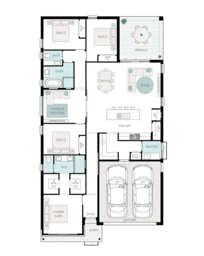 Floorplan of Homely house listing, Lot 3917 Ellipse Circuit, Chisholm NSW 2322