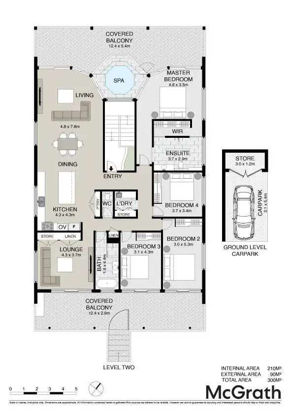 Floorplan of Homely house listing, 4/19-21 Greenoaks Drive, Coolum Beach QLD 4573