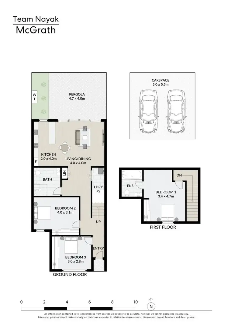 Floorplan of Homely townhouse listing, 7/21 Carinya Road, Girraween NSW 2145