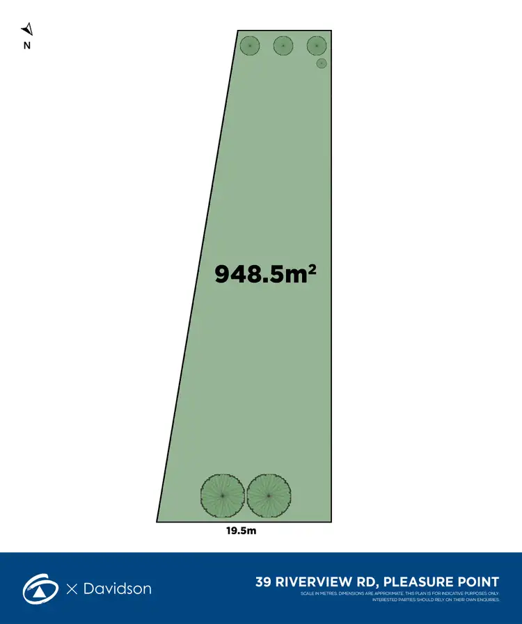 Floorplan of Homely land listing, 39 Riverview Road, Pleasure Point NSW 2172