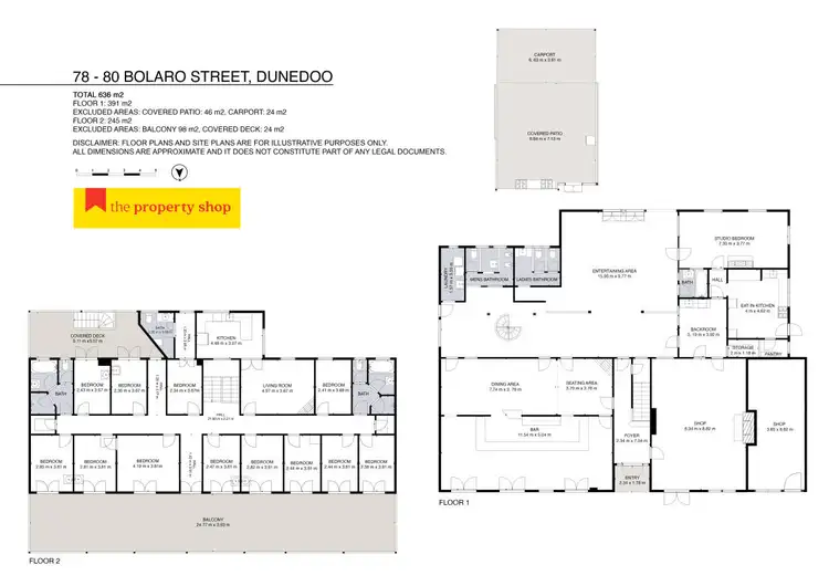 Floorplan of Homely house listing, 78-80 Bolaro Street, Dunedoo NSW 2844