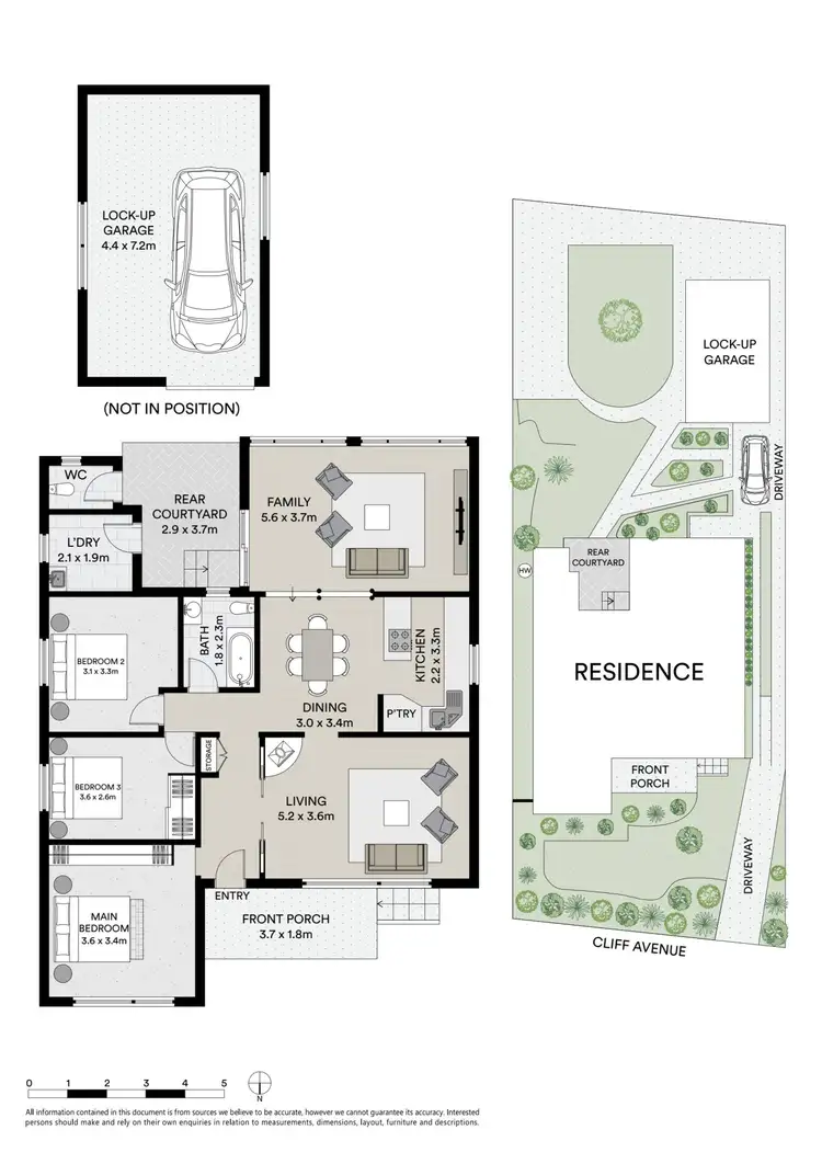 Floorplan of Homely house listing, 42 Cliff Avenue, Peakhurst Heights NSW 2210