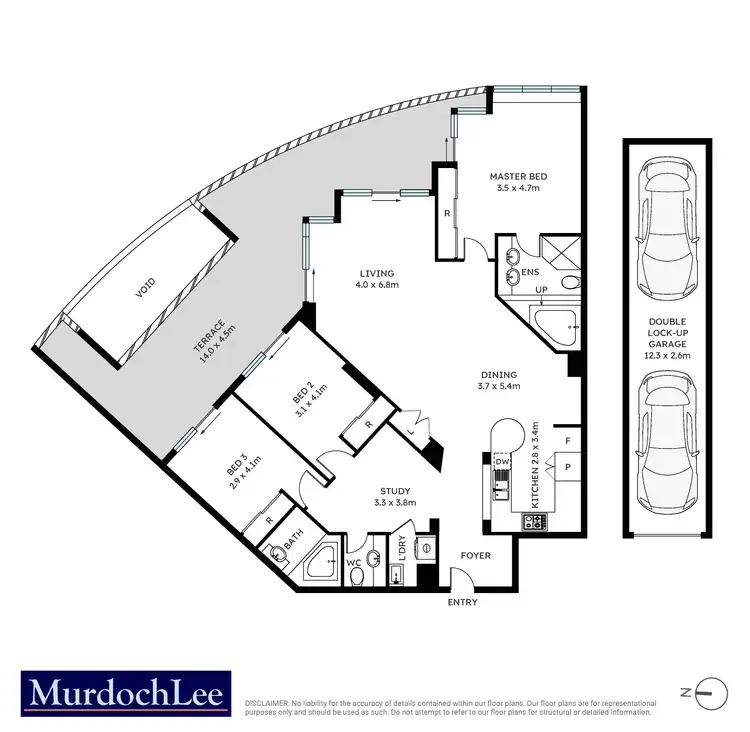 Floorplan of Homely apartment listing, 36/29 Bennelong Parkway, Wentworth Point NSW 2127