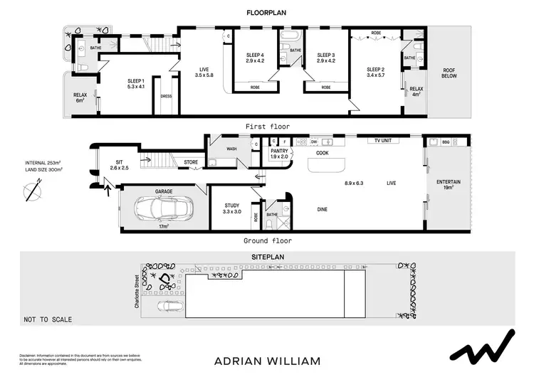 Floorplan of Homely semi-detached listing, 16A Charlotte Street, Campsie NSW 2194