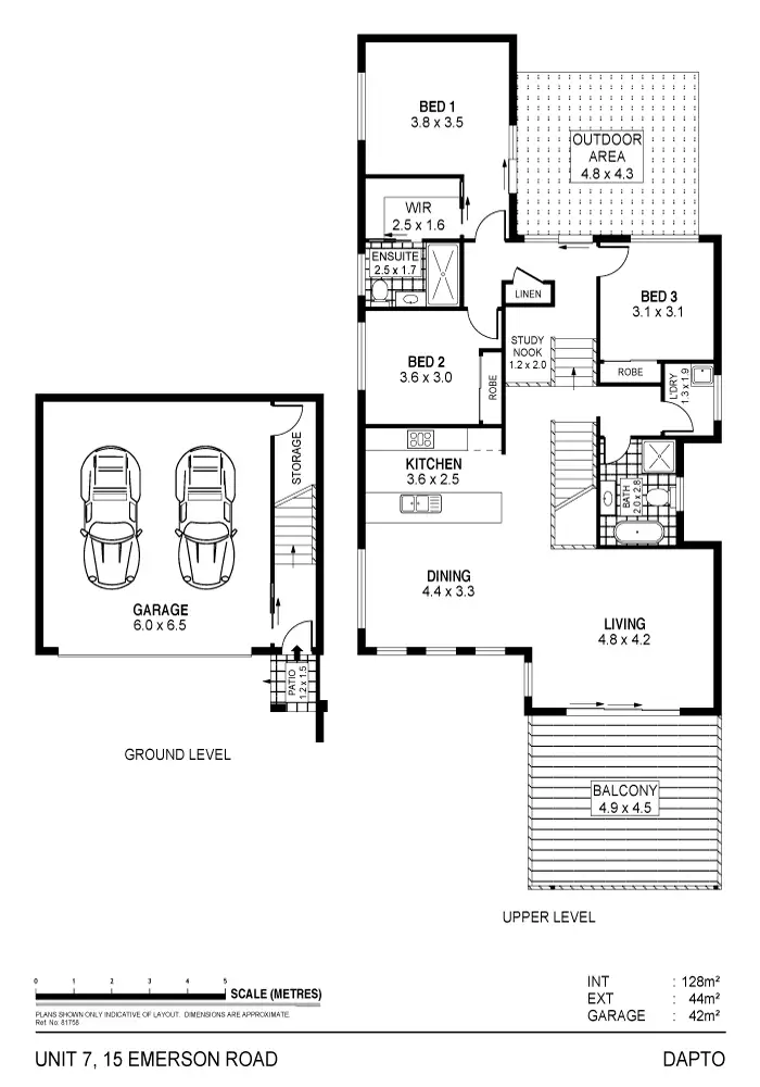 Floorplan of Homely townhouse listing, 4/15 Emerson Road, Dapto NSW 2530