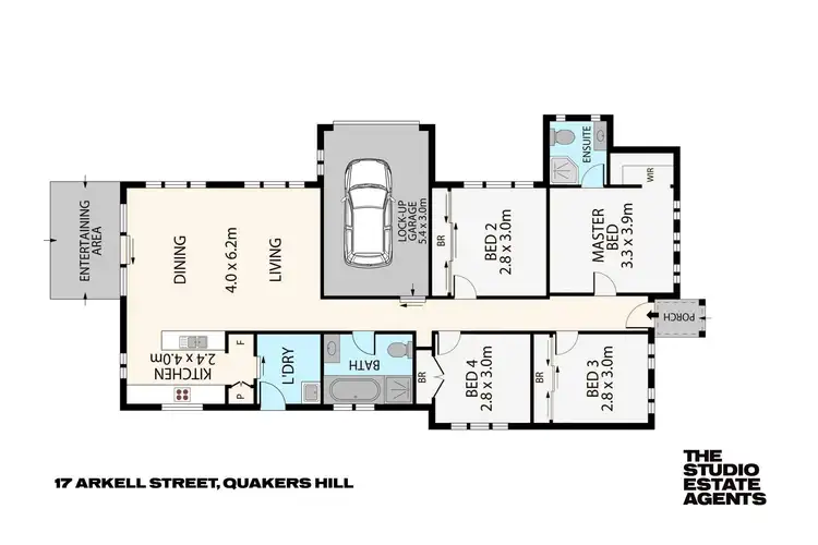 Floorplan of Homely house listing, 17 Arkell Street, Quakers Hill NSW 2763