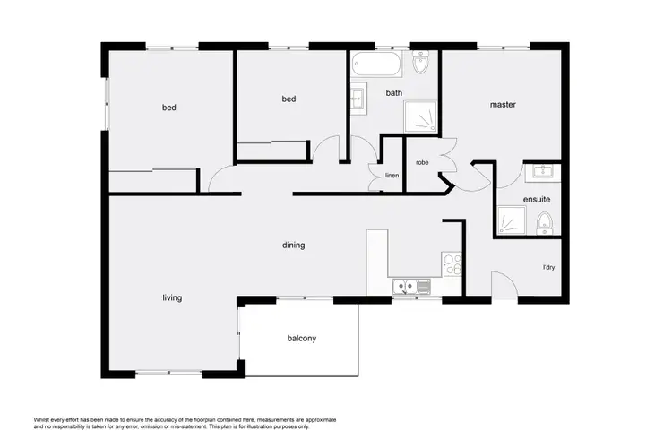 Floorplan of Homely unit listing, 16/147-155 McLeod Street, Cairns North QLD 4870