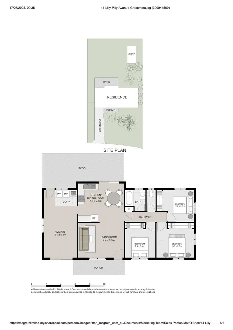 Floorplan of Homely house listing, 14 Lillypilly Avenue, Gracemere QLD 4702