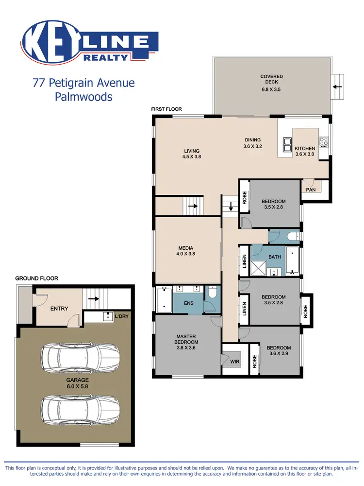 Floorplan of Homely house listing, 77 Petigrain Avenue, Palmwoods QLD 4555