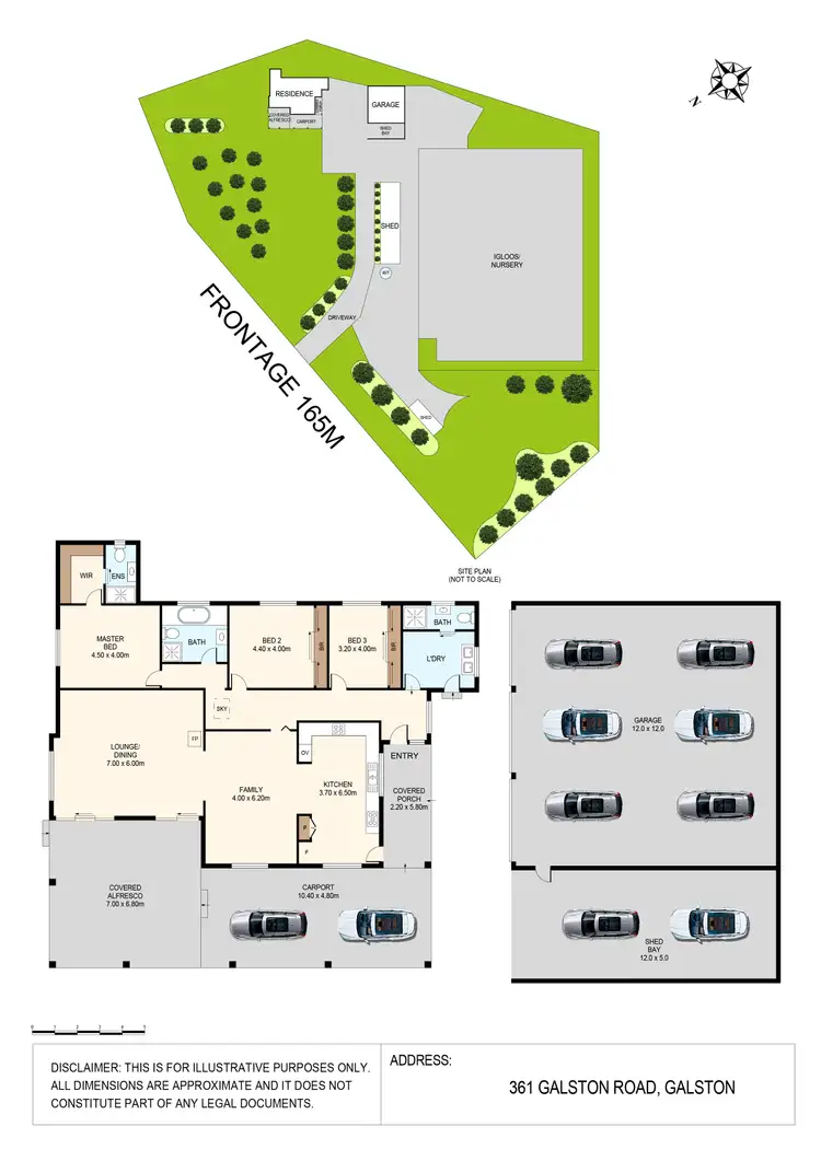Floorplan of Homely rural property listing, 361 Galston Road, Galston NSW 2159