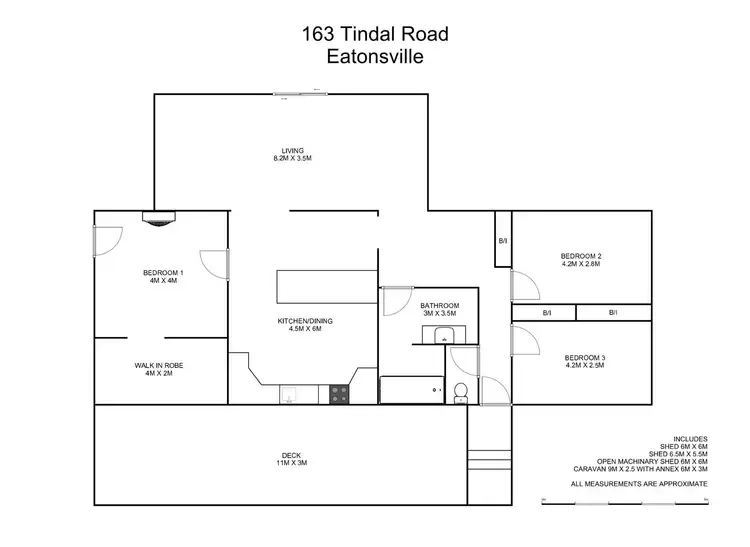 Floorplan of Homely rural property listing, 163 Tindal Road, Eatonsville NSW 2460