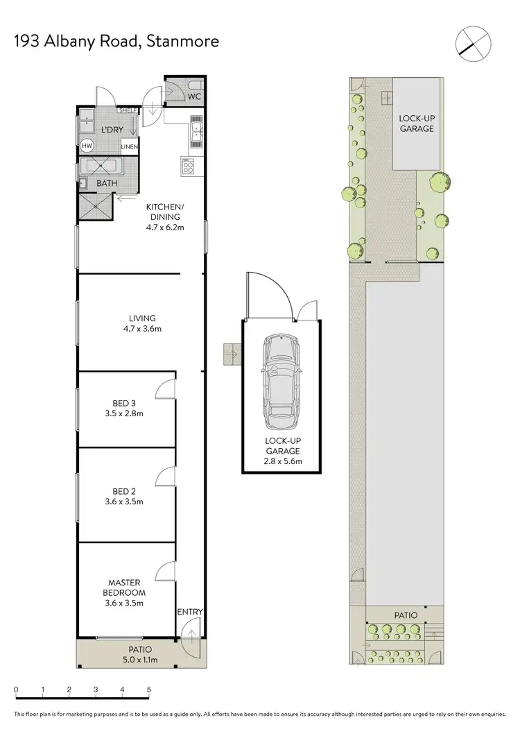 Floorplan of Homely house listing, 193 Albany Road, Stanmore NSW 2048